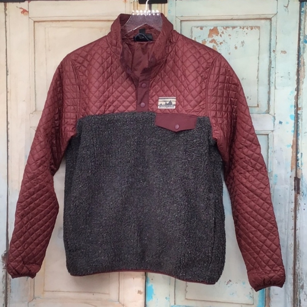 Patagonia Mix Media Pullover Sweater ~ S